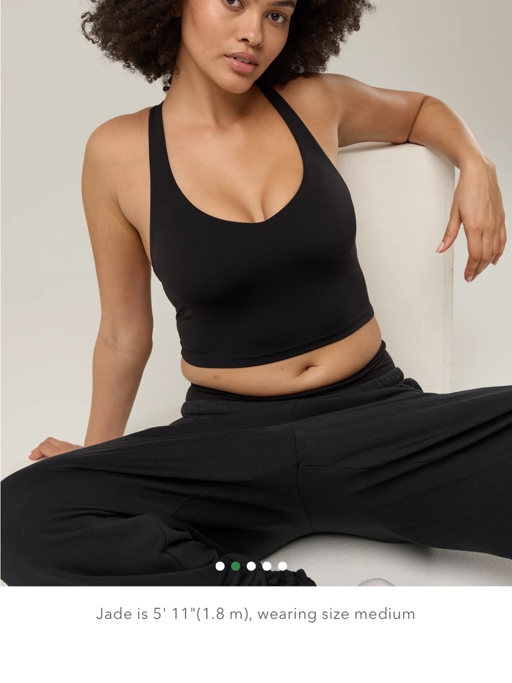 OFFLINE By Aerie Real Me Low Key Racerback Sports Bra Size Small